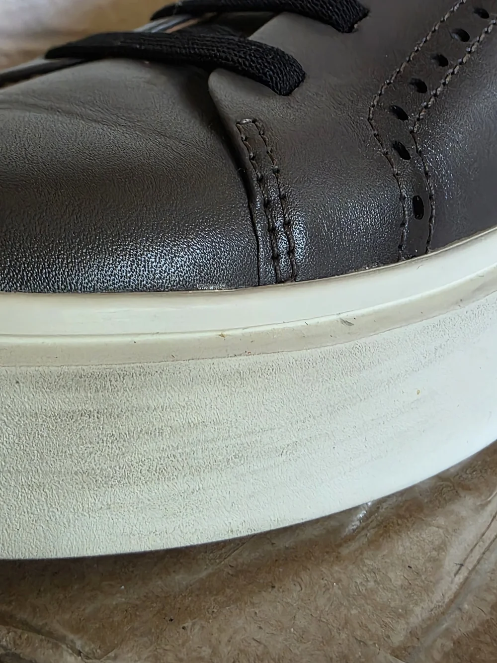 Allen Edmonds Oliver Slip-On Stretch-Lace Brogue Sneaker 8.5